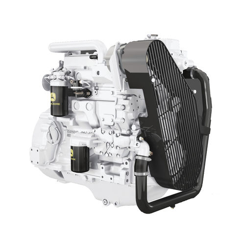 推进发动机 - 4045TFM50 - John Deere Power Systems/约翰迪尔 - 柴油 / 专业用途船 / 涡轮增压
