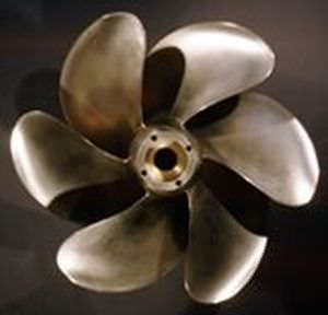 船用螺旋桨 - Bruntons Propellers - 固定螺距 / 螺旋桨轴 / 6叶