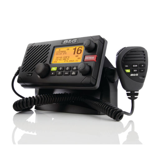 帆船无线电设备 - V50  - B & G - 固定式 / VHF / IPX7