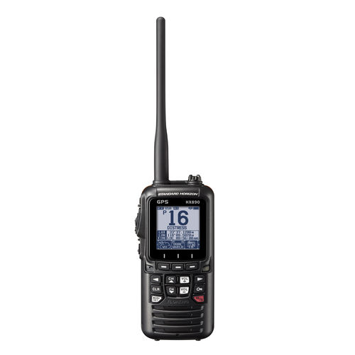 船用无线电设备 - HX890  - Standard horizon - 便携式 / VHF / 密封