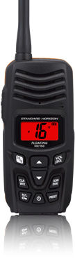 航海无线电设备 - HX150 - Standard horizon - 便携式 / VHF / 浸没式