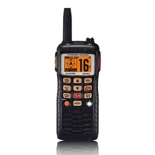 船用无线电设备 - HX851 - Standard horizon - 便携式 / VHF / 浸没式