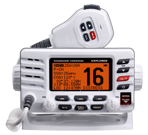 船舶无线电设备 - EXPLORER GX1600 - Standard horizon - 固定式 / VHF / 密封
