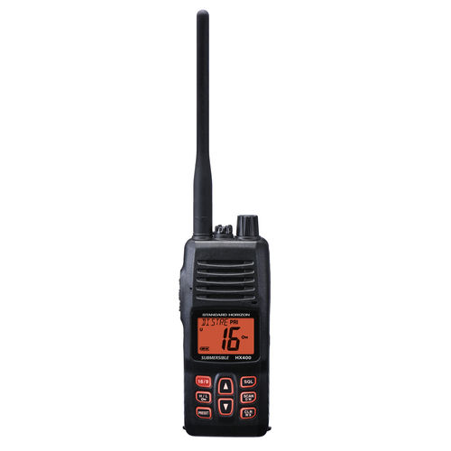 航海无线电设备 - HX400  - Standard horizon - 便携式 / VHF / 浸没式