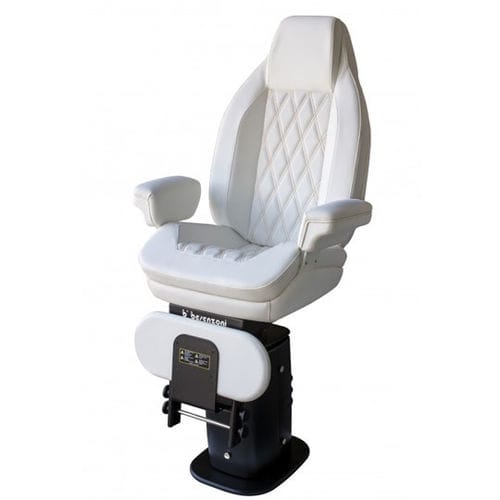 驾驶椅 - P 443 DIAMOND - Besenzoni SpA - 船用 / 带扶手 / 可调节
