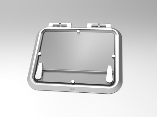 船用甲板舱口 - SecurAl escape - Goiot Systems - 用于游艇 / 长方形 / 开合式