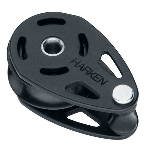 单滑车 - 6107 - Harken - 桅杆底部 / 固定支架式 / 缆绳最大尺寸：12 mm