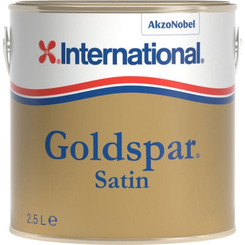 船用亮光漆 - Goldspar Satin - International Yacht Paint - 用于木材 / 聚氨酯 / 缎面