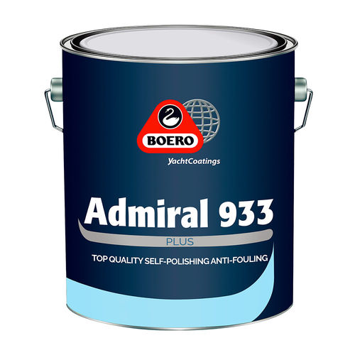 船用防污涂料 - ADMIRAL 933 PLUS - Boero YachtCoatings - 自打磨 / 多用途 / 铜基