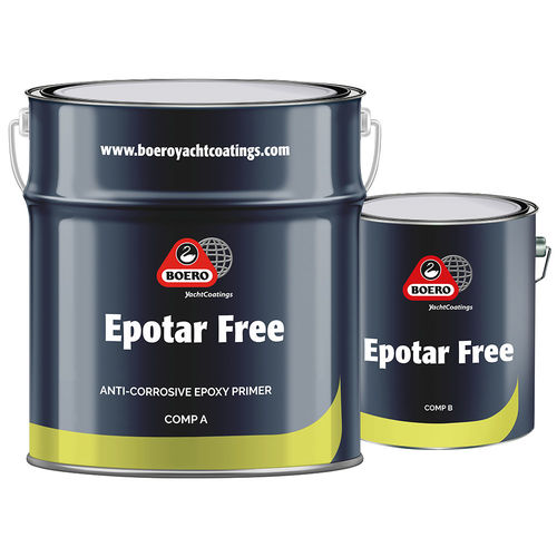 船用底漆 - EPOTAR FREE - Boero YachtCoatings - 压载舱用 / 钢 / 环氧