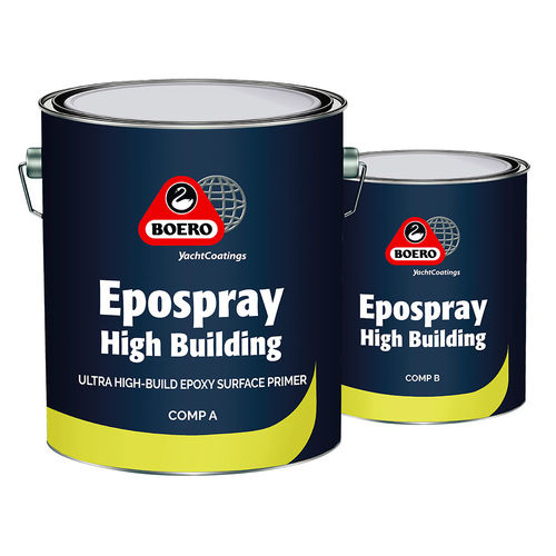 船用底漆 - EPOSPRAY HIGH BUILDING - Boero YachtCoatings - 多用途 / 双组分 / 环氧