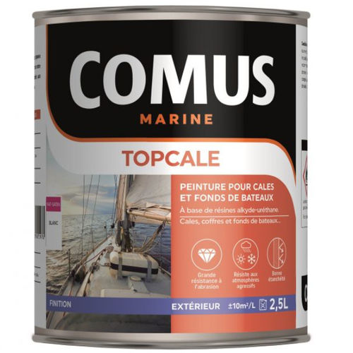 游船油漆 - TOPCALE  - COMUS MARINE - 单组分 / 高亮光 / 底舱