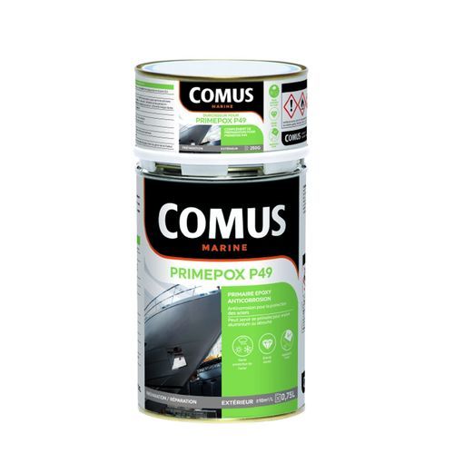 船用底漆 - PRIMEPOX P49 - COMUS MARINE - 钢 / 环氧 / 双组分