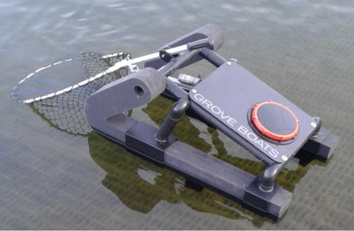 收集废物水面无人艇 - Mini SeaCleaner - Aquatic Drone - Grove Boats - 遥控 / 小型双体船