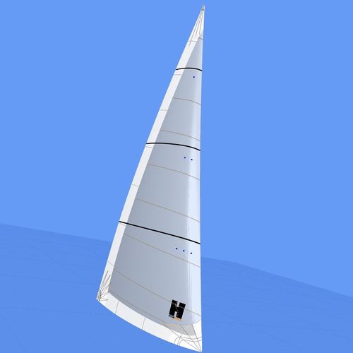 迎风三角帆 - TOURING - Hydesails - 巡游帆船用 / 横缝 / Dacron®