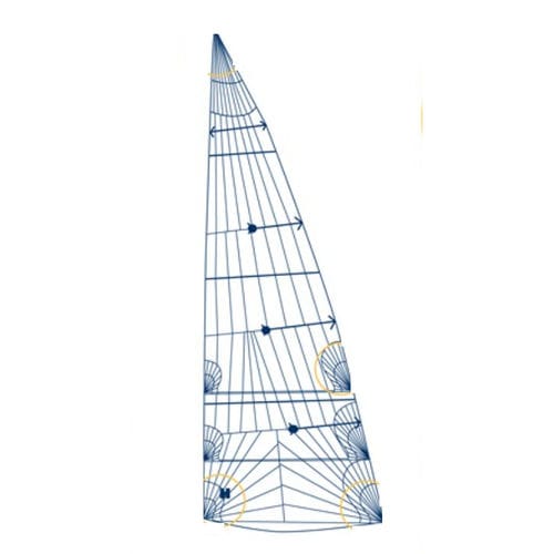 主帆 - GRAND PRIX - Hydesails - 用于竞赛帆船 / 膜式