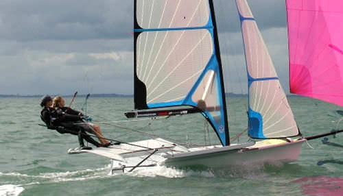 双人帆艇 - 49erFX - Mackay Boats - 划艇 / 帆船比赛 / 双吊架