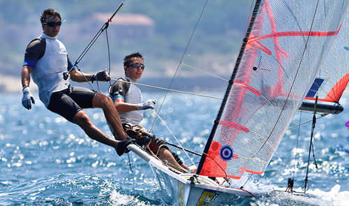双人帆艇 - 29er - Mackay Boats - 划艇 / 帆船比赛 / 单吊架