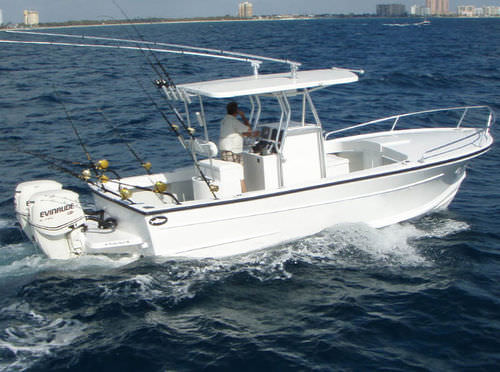 舷外敞开艇 - 28 XL - Dusky Marine - 双引擎 / 钓鱼运动 / 带驾驶室