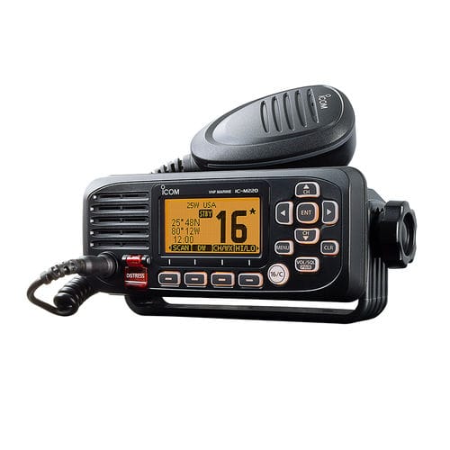 航海无线电设备 - IC-M220 - Icom - 固定式 / VHF / 浸没式