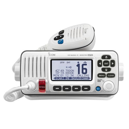 航海无线电设备 - IC-M423GE - Icom - 固定式 / VHF / 密封