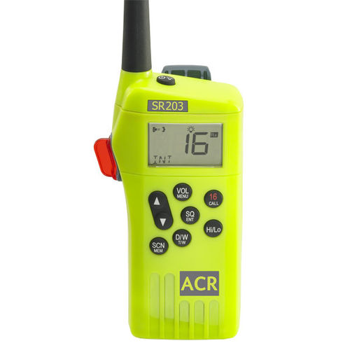 航海无线电设备 - SR203 - ACR - 船舶 / 便携式 / VHF