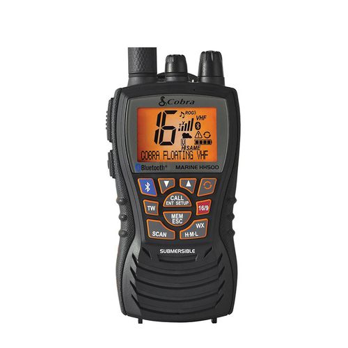 船用无线电设备 - MR HH500 FLT BT - Cobra - 便携式 / VHF / 浸没式