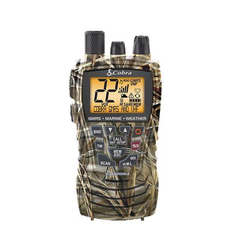 船用无线电设备 - MR HH450 CAMO - Cobra - 便携式 / VHF / GMRS通用移动无线电服务