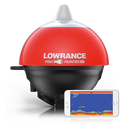 航海捕捞测深器 - FishHunter - Lowrance - 3D / 彩色 / 便携式
