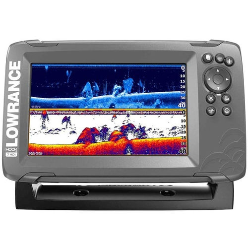读卡器一体机 - HOOK² 7 US/Canada - Lowrance - 捕捞测深器 / 声纳装置 / GPS