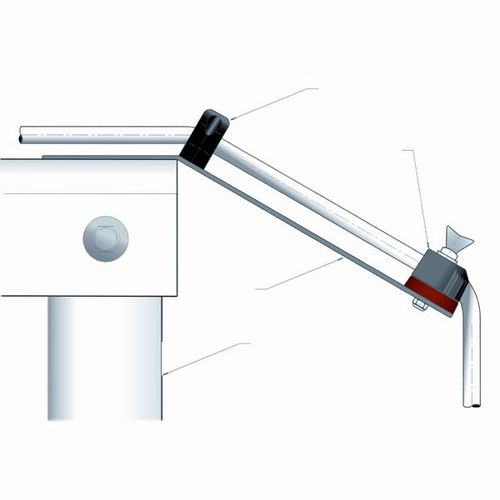 供应船吊艇架 - Motor Mate - Forespar - 手动 / 铝制