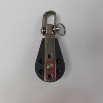 单滑车 - 19.76 - Sea Sure - 带旋转接头 / 滚珠轴承 / 缆绳最大尺寸：19 mm