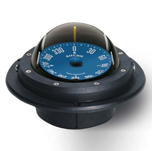 帆船操舵罗盘 - RU-90 - Ritchie Navigation - 磁性 / 卧式 / 嵌入式