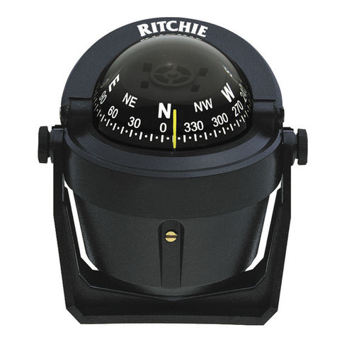 船用操舵罗盘 - B-51 series - Ritchie Navigation - 磁性 / 卧式 / 带托架