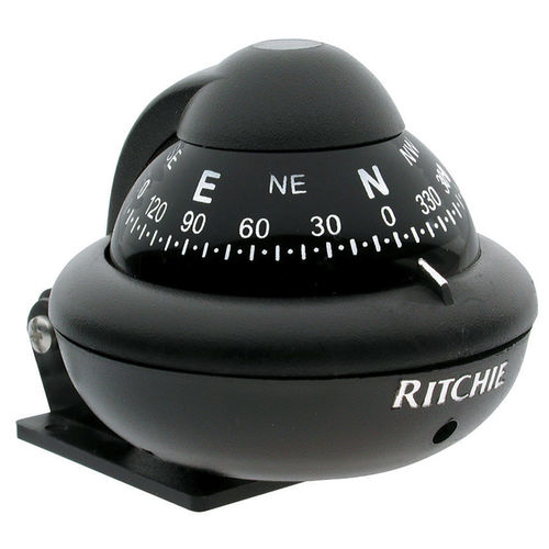 船用操舵罗盘 - X-10 series - Ritchie Navigation - 磁性 / 卧式 / 带托架