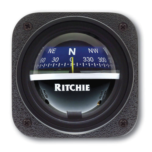 帆船操舵罗盘 - V-537 series - Ritchie Navigation - 磁性 / 立式 / 嵌入式