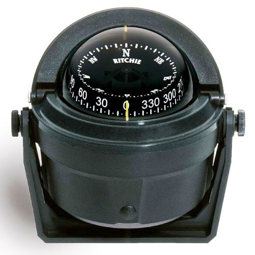船用操舵罗盘 - B-81 - Ritchie Navigation - 磁性 / 卧式 / 带托架
