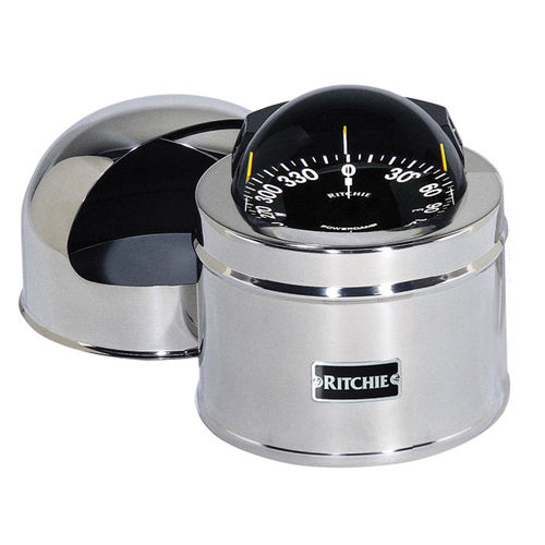 船用操舵罗盘 - D-515-EP / D-515-B - Ritchie Navigation - 磁性 / 卧式 / 罗经柜