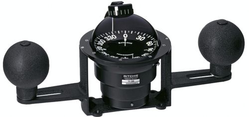 船用操舵罗盘 - YB-600 - Ritchie Navigation - 磁性 / 卧式 / 罗经柜