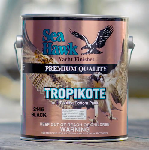 船用防污涂料 - Tropikote™ - Sea Hawk - 硬基质 / 玻璃纤维 / 铜基