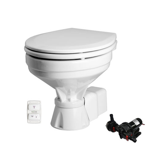 航海马桶 - AquaT Silent - Johnson Pump Marine - 电动