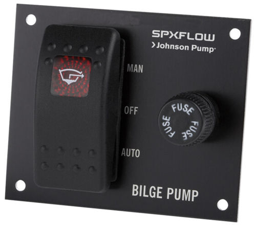 船用操纵面板 - 3-way - Johnson Pump Marine - 用于底舱泵