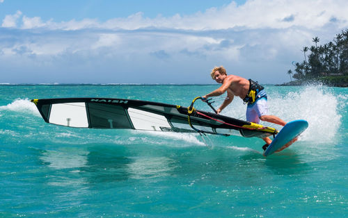 自由滑行帆板帆 - SL - Naish Windsurfing - 回旋 / 速度 / 7帆骨