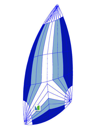 不等边大三角帆 - FURLING - Lidgard Sailmakers - 巡游帆船用