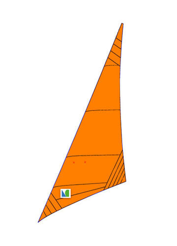 前桅支索帆 - HEAVY WEATHER - Lidgard Sailmakers - 巡游帆船用