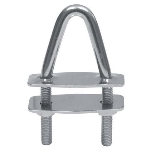 固定式帆船系缆环板 - 5740 - MPI-INOX - U形 / 帆船
