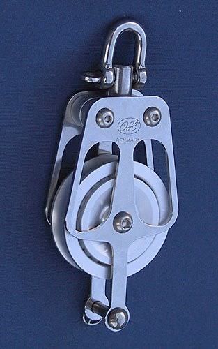 单滑车 - 711304 - OH MARINE EQUIPMENT - 带旋转接头 / 带有索环 / 滚珠轴承
