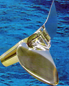 竞赛帆船用螺旋桨 - Slipstream® - Austral Propeller - 折叠桨板 / 螺旋桨轴 / 双叶