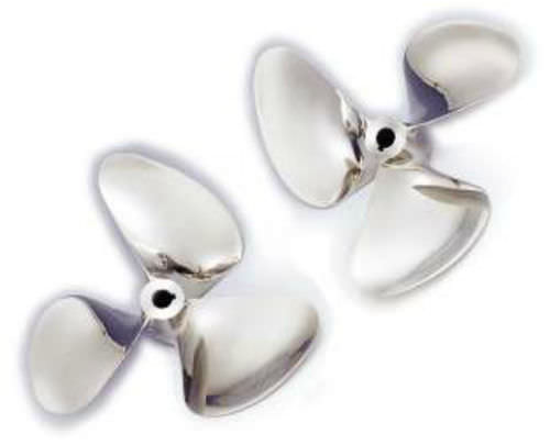 水上运动船螺旋桨 - SOLAS Propellers - 固定螺距 / 螺旋桨轴 / 3叶