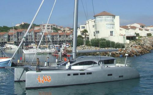 双体船帆船游艇 - TAG 60 - Young Yacht Design - 巡游 / 甲板会客区